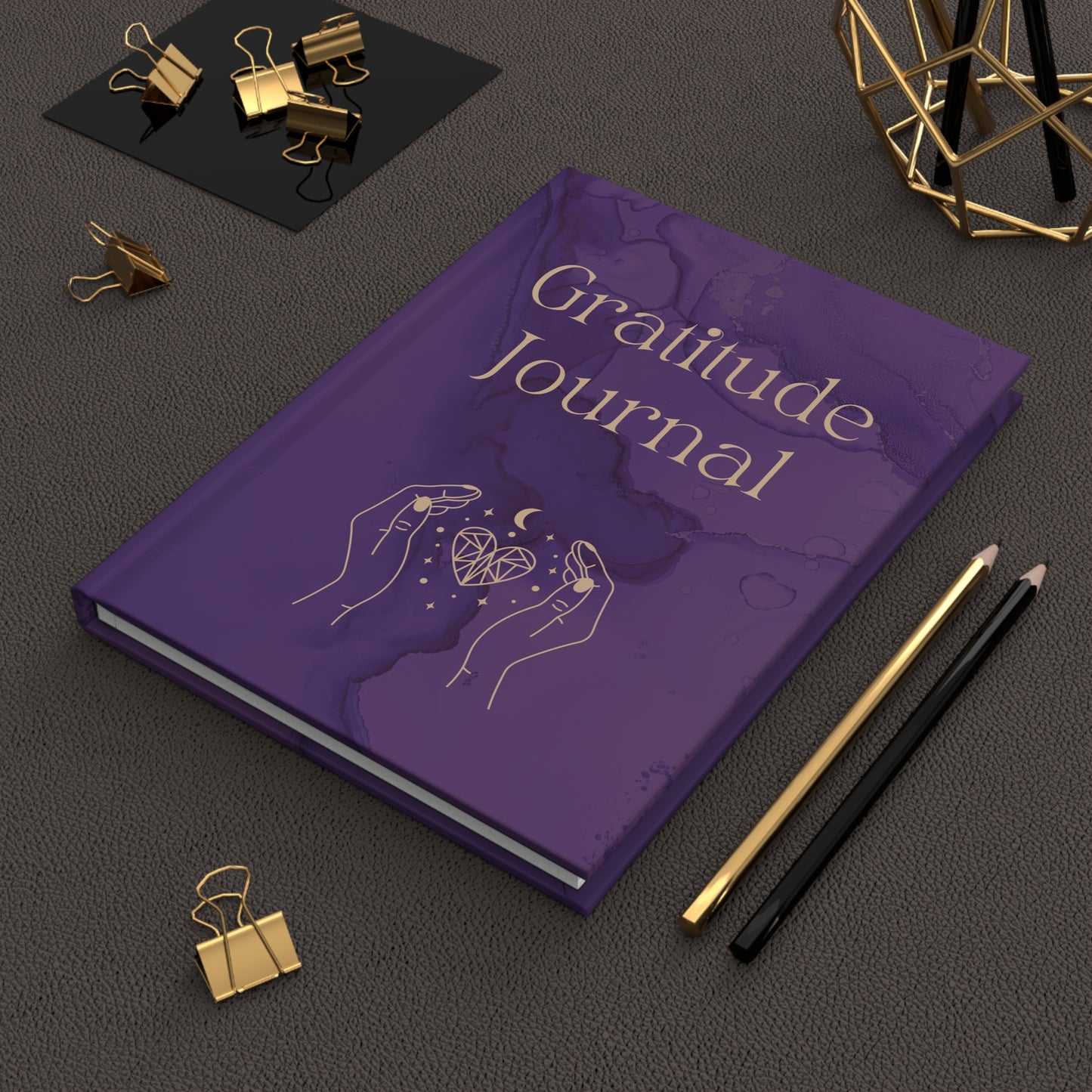 Purple Hardcover Journal