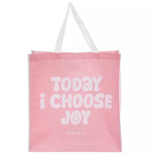 Choose Joy Reusable Tote Bag