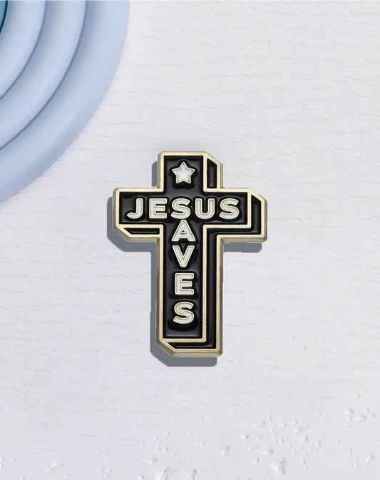 Jesus Saves Pin