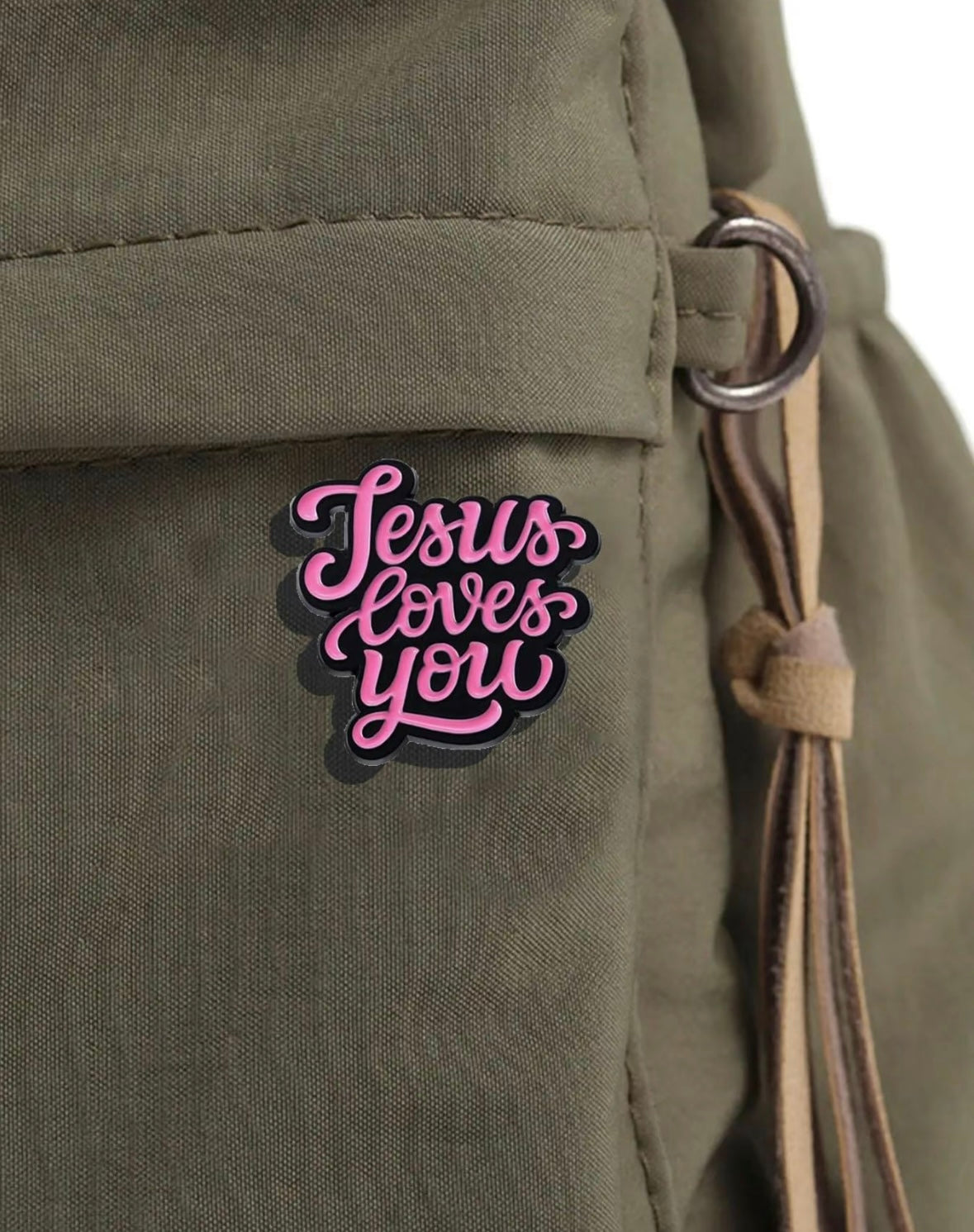 Jesus Loves You Pin