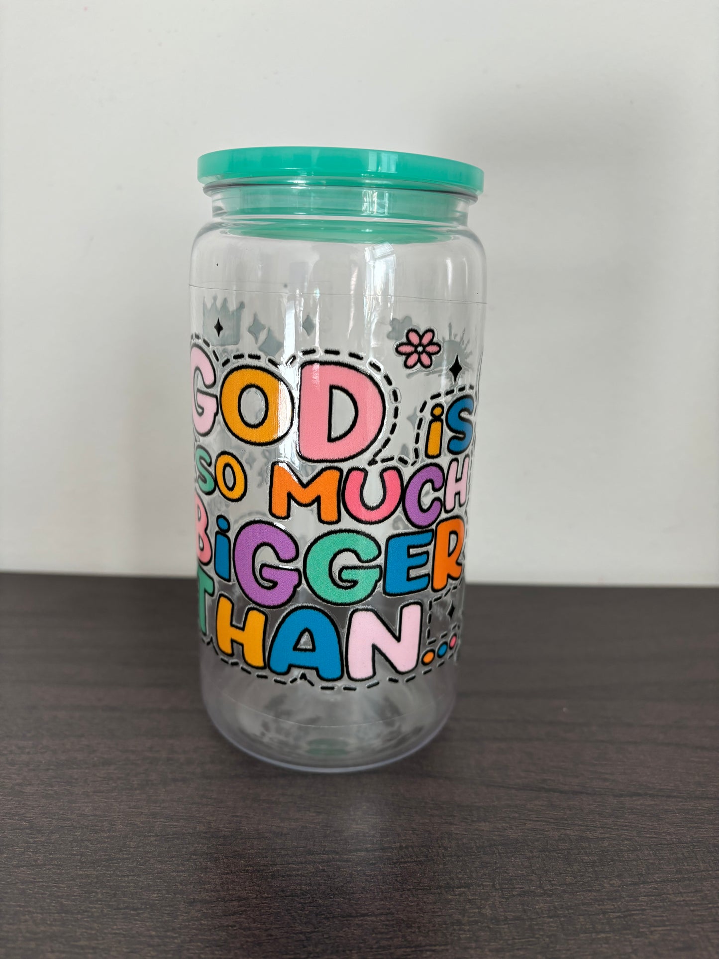 God Is Bigger Tumbler