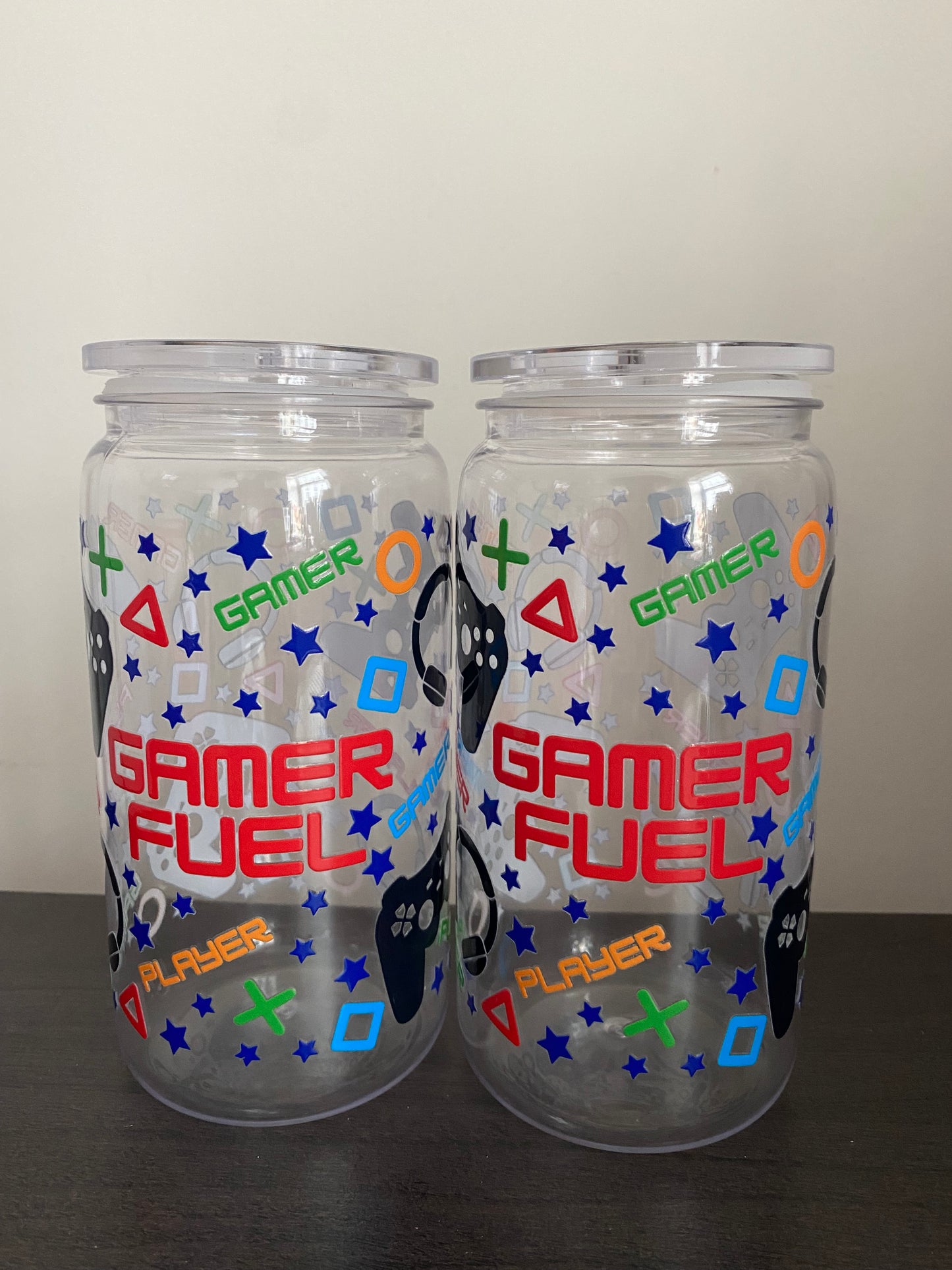 Gamer Fuel Acrylic Tumbler