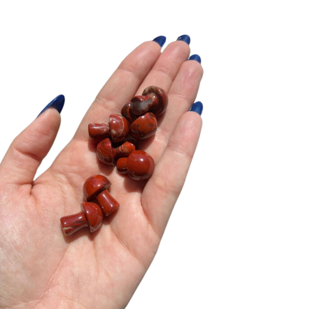 Red Jasper Mini Mushroom